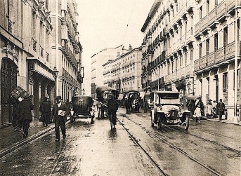 Calle Fernando VI (h. 1930)