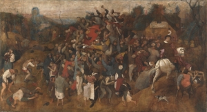 Bruegel. El vino de la fiesta de San Martín (h.1565-1568) (Foto Museo del Prado)
